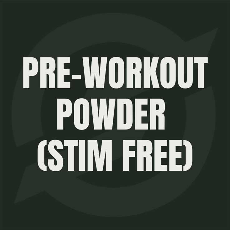 Pre-Workout (Stim Free)