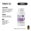 The Ten Percent Club - Tongkat Ali - Unflavoured - 60 capsules Alternative Image