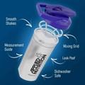 Applied Nutrition - Plastic Shaker - Clear/Blue - 700ml Alternative Image