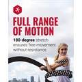 Rocktape - Extra Sticky H2O Logo Kinesiology Tape - Black/White - 5cm x 5m Alternative Image