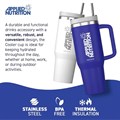 Applied Nutrition - Cooler Tumbler Cup - White - 1.2 Litre Alternative Image