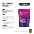 The Ten Percent Club - Pre Workout Gummies - Mixed Berry - 60 gummies Alternative Image