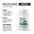 The Ten Percent Club - Irish Sea Moss - Unflavoured - 90 capsules Alternative Image