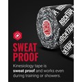 Rocktape - Extra Sticky H2O Logo Kinesiology Tape - Black/White - 5cm x 5m Alternative Image