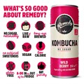 Remedy Drinks - Kombucha - Wild Berry - 12 x 250ml Alternative Image