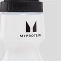 MyProtein - Sports Water Bottle - Clear/Black - 650ml Alternative Image