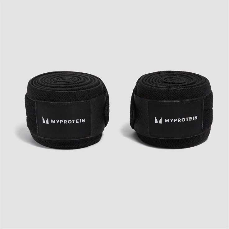 MyProtein - Accessories - Knee Wraps - Black - One Size