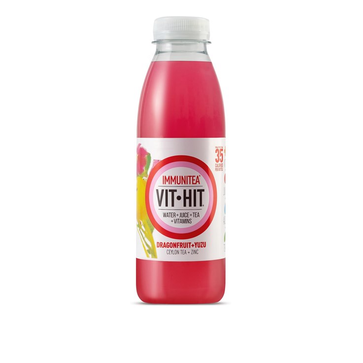 VITHIT - ImmuniTea - Dragonfruit & Yuzu - 12x 500ml