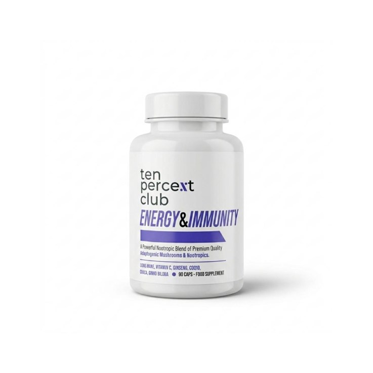 The Ten Percent Club - Energy And Immunity - Unflavoured - 90 capsules