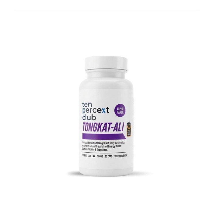 The Ten Percent Club - Tongkat Ali - Unflavoured - 60 capsules