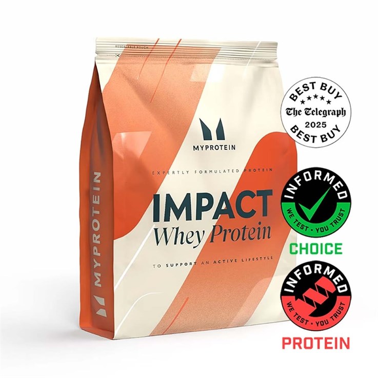 MyProtein - Impact Whey Protein (INFORMED SPORT) - Natural Chocolate - 1kg