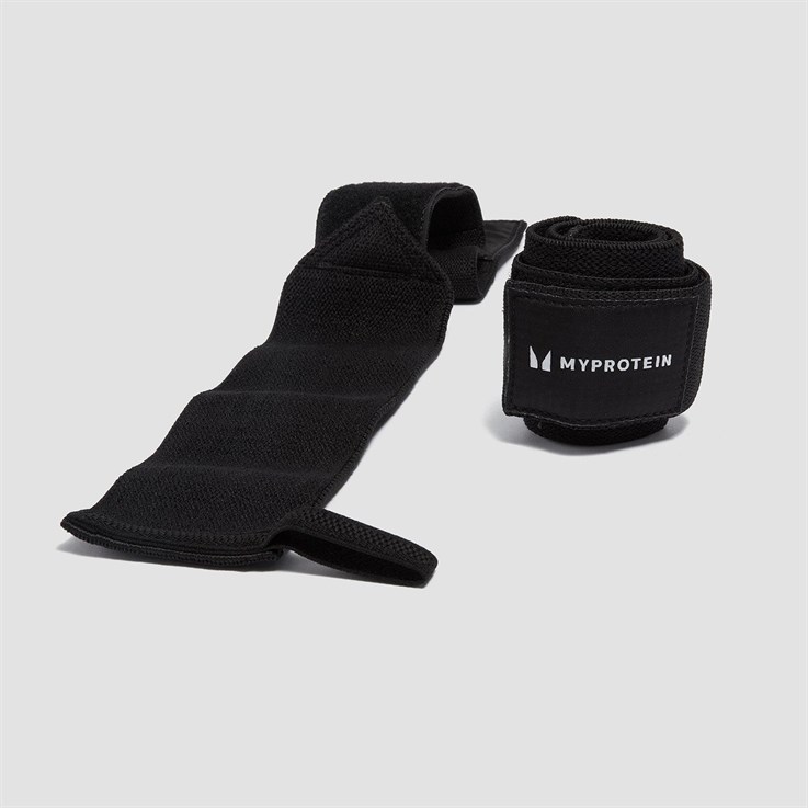 MyProtein - Accessories - Wrist Wraps - Black - One Size