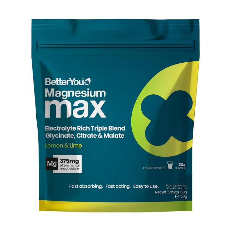 BetterYou - Magnesium Max Powder Lemon & Lime - Lemon & Lime - 135g