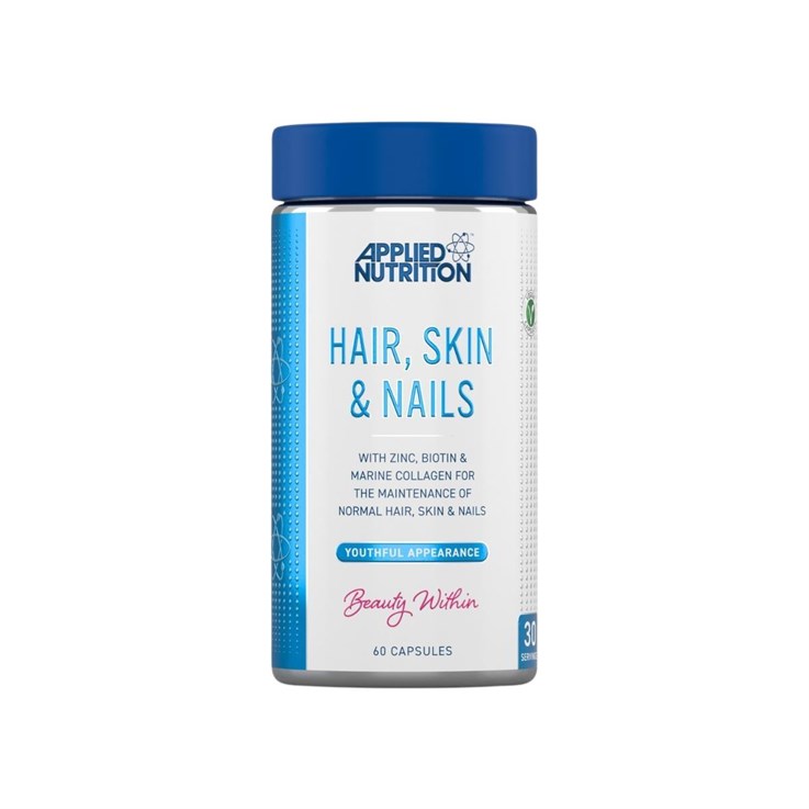 Applied Nutrition - Hair Skin and Nails - Unflavoured - 60 Capsules