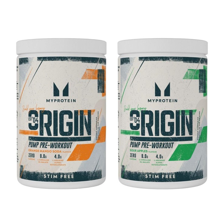 MyProtein - Origin Pre-Workout Stim Free Powder
