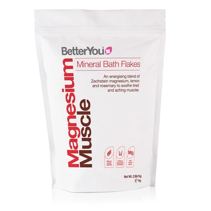 BetterYou - Mag Muscle Flakes - Lemon & Rosemary  - 1kg