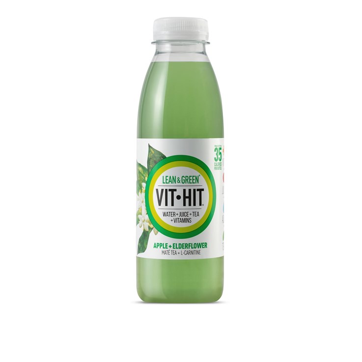 VITHIT - Lean & Green - Apple & Elderflower - 12x 500ml