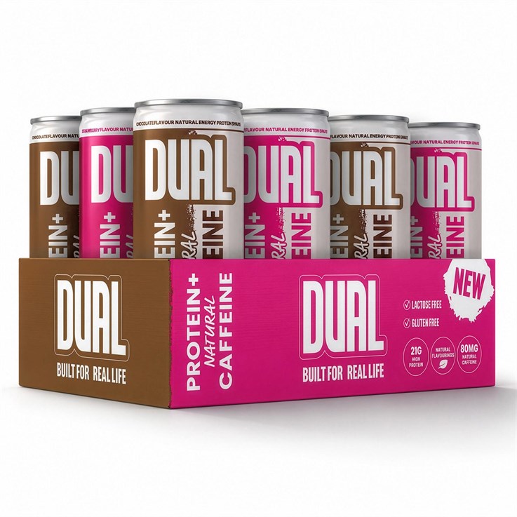 Dual - Protein Energy Shake - Mixed Pack - 12 x 250ml