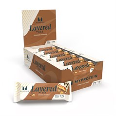 MyProtein - Layered Bar - Cookie Crumble  - 12x60g
