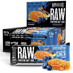 Warrior - Raw Bar - Honey Berry  - 12 x 75g