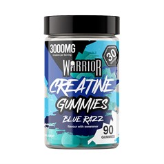 Warrior - Creatine Gummies - Blue Razz - 90 gummies