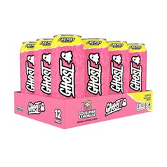 Ghost Lifestyle UK - Energy Drink RTD - Pink Lemonade - 500ml x 12