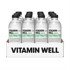 Vitamin Well - Sport 001 Isotonic Electrolyte - Lemon & Lime - 12 x 500ml