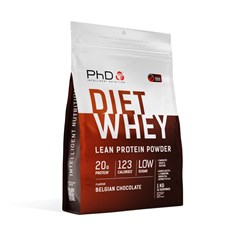 PhD - Protein Powder - Diet Whey Belgian Choc - 1kg