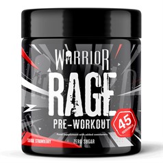 Warrior - Rage Pre Workout - Savage Strawberry - 392g
