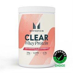 MyProtein - Clear Whey Isolate - Cranberry and Raspberry - 871g