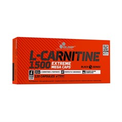 Olimp Laboratories - L-Carnitine 1500 Extreme Mega Caps® - Unflavoured - 120 Capsules