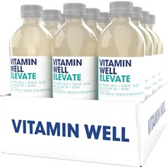Vitamin Well - Elevate - Pineapple & Wild Strawberry - 12 x 500ml