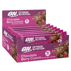 Optimum Nutrition - Protein Bar - Chocolate Berry Crunch - 10 x 55g