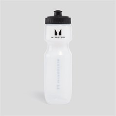 MyProtein - Sports Water Bottle - Clear/Black - 650ml