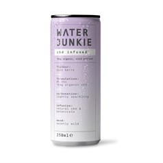 WaterJunkie - CBD Drink - 12 x 250ml Online Packaging - Wild Berry - 250ml