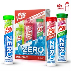 High5 - Zero - Variety Pack - Berry (Caff), Citrus And 
Orange & Echinacea - 3 x 20 tab