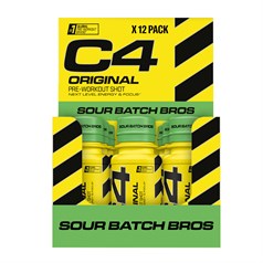 Nutrabolt UK - C4 Original Pre Workout Shot - Sour Batch Bros - 12x60ml