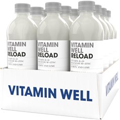 Vitamin Well - Reload - Lemon & Lime - 12 x 500ml