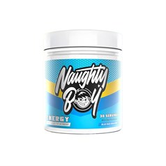 Naughty Boy - Energy Pre workout - Blue Razz Bon Bon - 390g