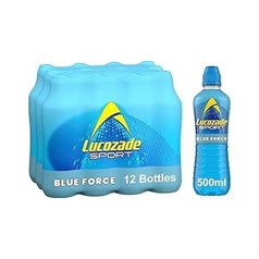 Lucozade Sport - Fuel & Hydration - Blue Force - 12 x 500ml