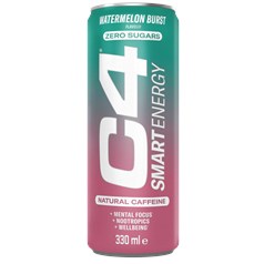 Nutrabolt UK - C4 Smart Energy - 330ml - Watermelon Burst - 12x 330ml