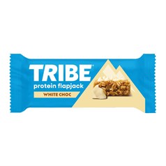 Tribe - Protein Flapjack - White Choc Chip - 12 x 50g