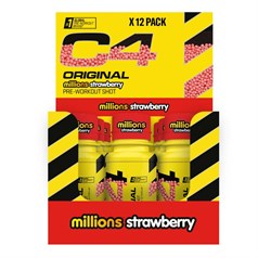 C4 Original Pre Workout Shot - Millions Strawberry - 12x60ml