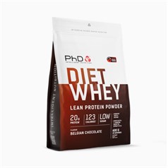 PhD - Protein Powder - Diet Whey Belgian Choc - 600g