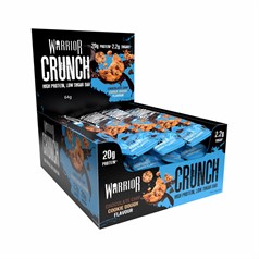 Warrior - Crunch Bar - Choc Chip Cookie Dough - 12 x 64g