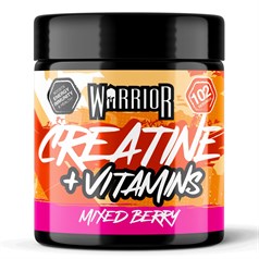 Warrior - Creatine Plus Vitamins - Mixed Berry - 360g