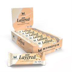 MyProtein - Crispy Layered Bar - White Chocolate Peanut - 12x58g