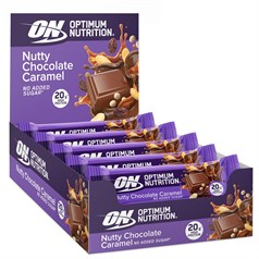 Optimum Nutrition - Protein Bar - Nutty Chocolate Caramel - 10x 70g