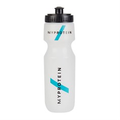 MyProtein - Sports Water Bottle - Clear/Black - 650ml