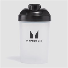 MyProtein - Plastic Shaker - Clear/Black - 400ml